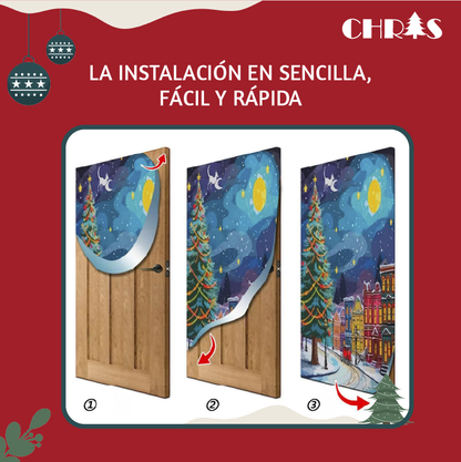 Adorna tu puerta con estilo - Funda para Puerta Chris