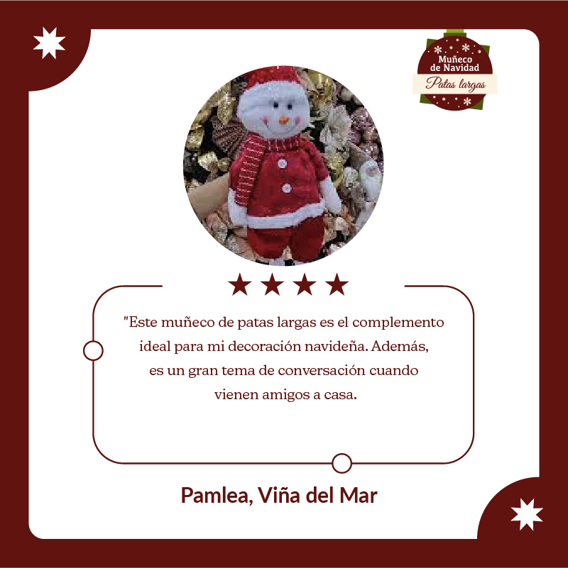 Patas Largas - Muñequitos de Navidad (LLEVA 2 Y PAGA 1 🎁🎅)